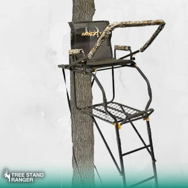Muddy Skybox Deluxe - Best Ladder Stand for Deer Hunting (17 ft. and 20 ft. Variants)