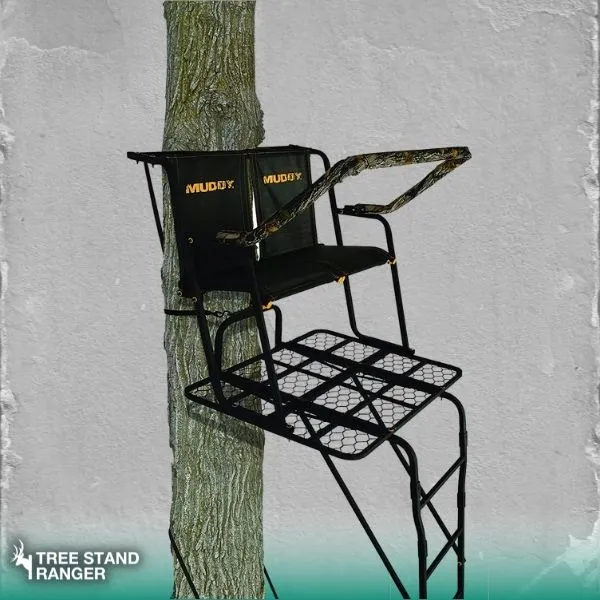 Muddy Partner 2 Man Best 17 ft Double Tree Stand