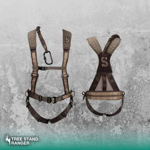 Summit Tree Stands Men's Pro Safety Harness - Easiest To Put On Safety Harness For A Tree Stand