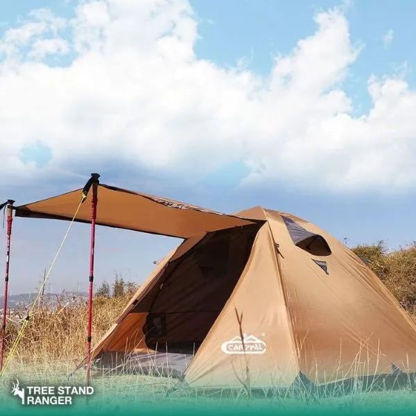 Camppal multi person hunting tent