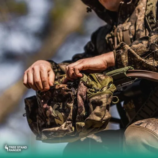 Storage Bag as a treestand accessory