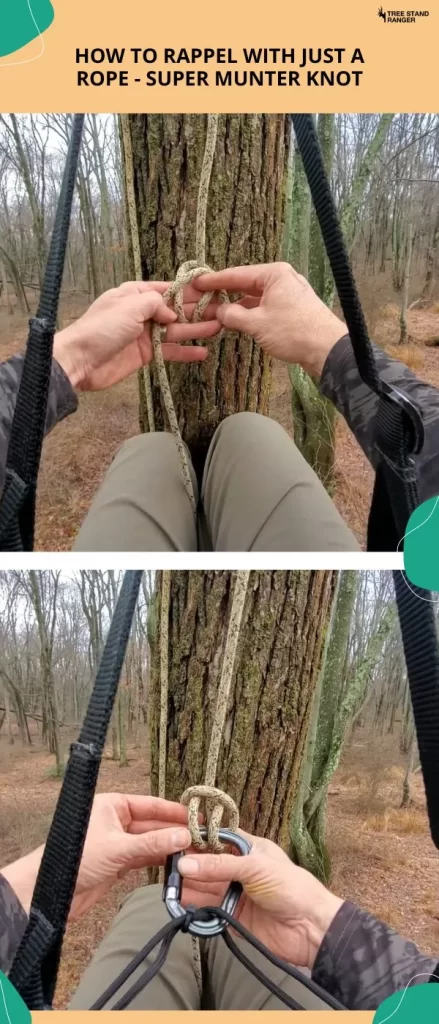 how to tie a rappel knot