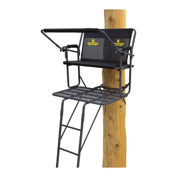 Rivers Edge RE665 – Best Wide Ladder Stand For Rifle And Bow Hunting