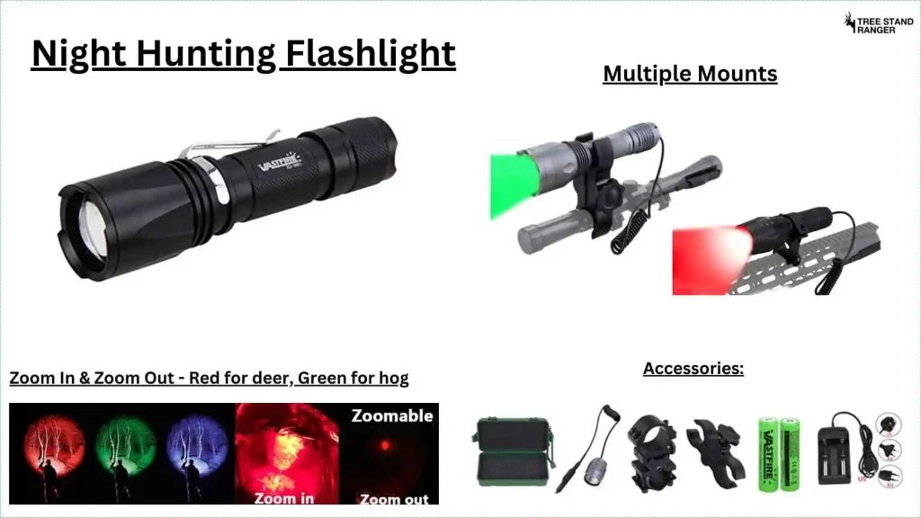 night hunting flashlight with all essential features